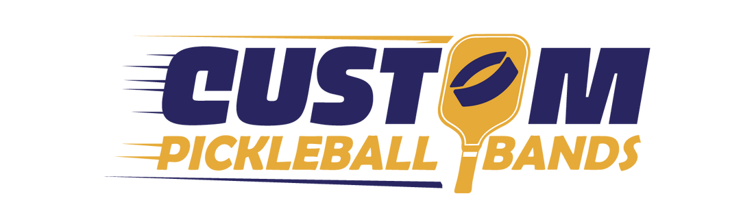 Custom pickleball paddle bands and accessories – personalized no-logo paddle ID grips, silicone name bands, and pickleball gift ideas for players, teams, and tournaments. Perfect for league gear, team swag, and USA-made paddle customization for all skill