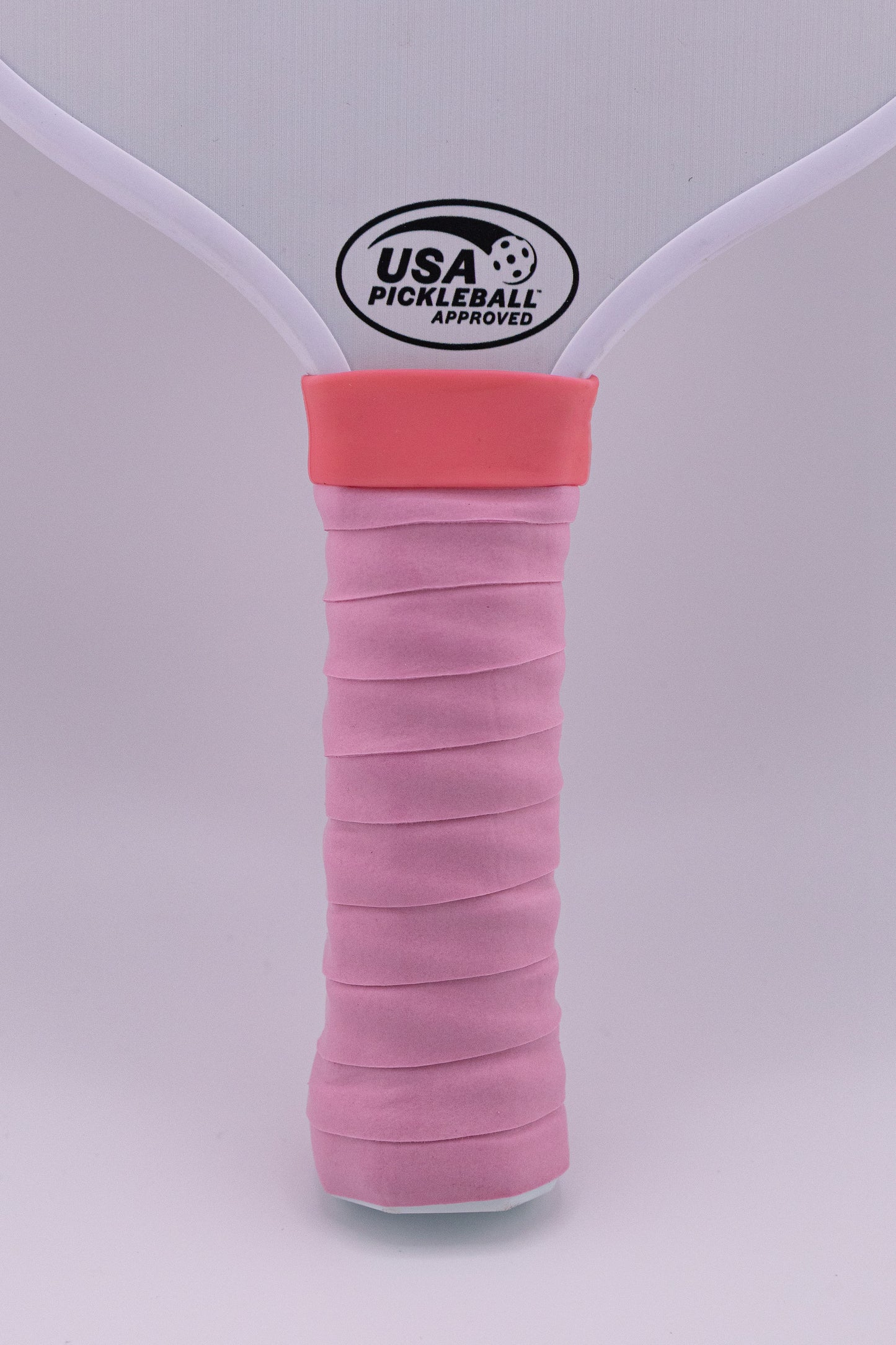 Paddle Overgrip - Grip tape shown on paddle as a color-customized personalized paddle band for pickleball players, ideal for paddle ID, team branding, and custom gear This image features custom pickleball paddle bands, a personalized paddle band, and a customized paddle band, ideal for player ID, team branding, club gear, and tournament accessories.
