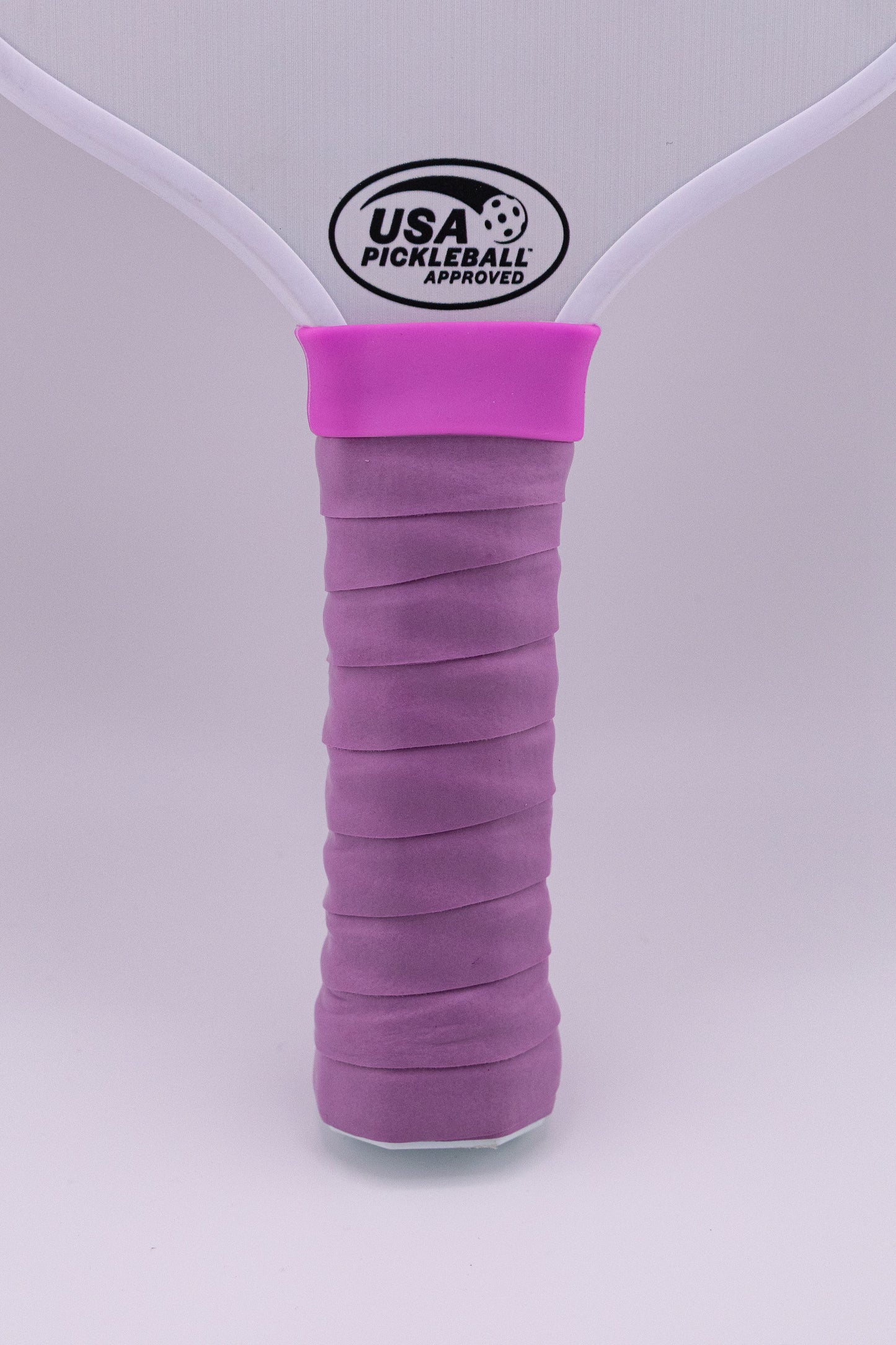Paddle Overgrip - Grip tape shown on paddle as a color-customized personalized paddle band for pickleball players, ideal for paddle ID, team branding, and custom gear This image features custom pickleball paddle bands, a personalized paddle band, and a customized paddle band, ideal for player ID, team branding, club gear, and tournament accessories.