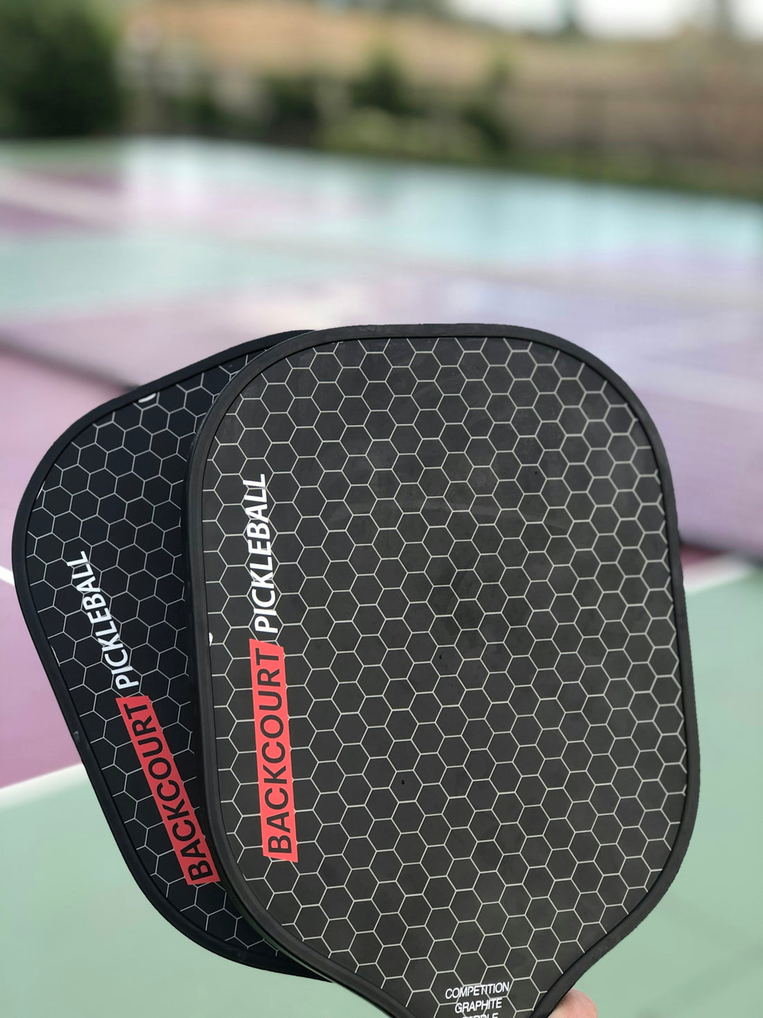 grey BlackCourt Pickleball