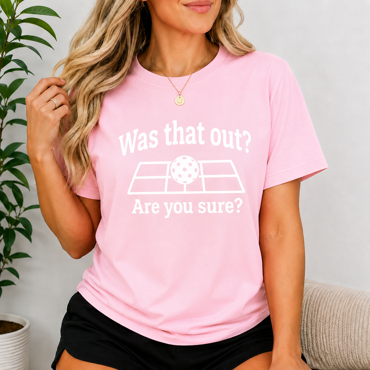 Was That Out? Pickleball T-Shirt