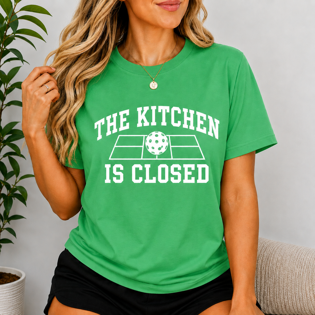 The Kitchen Is Closed Pickleball T-Shirt