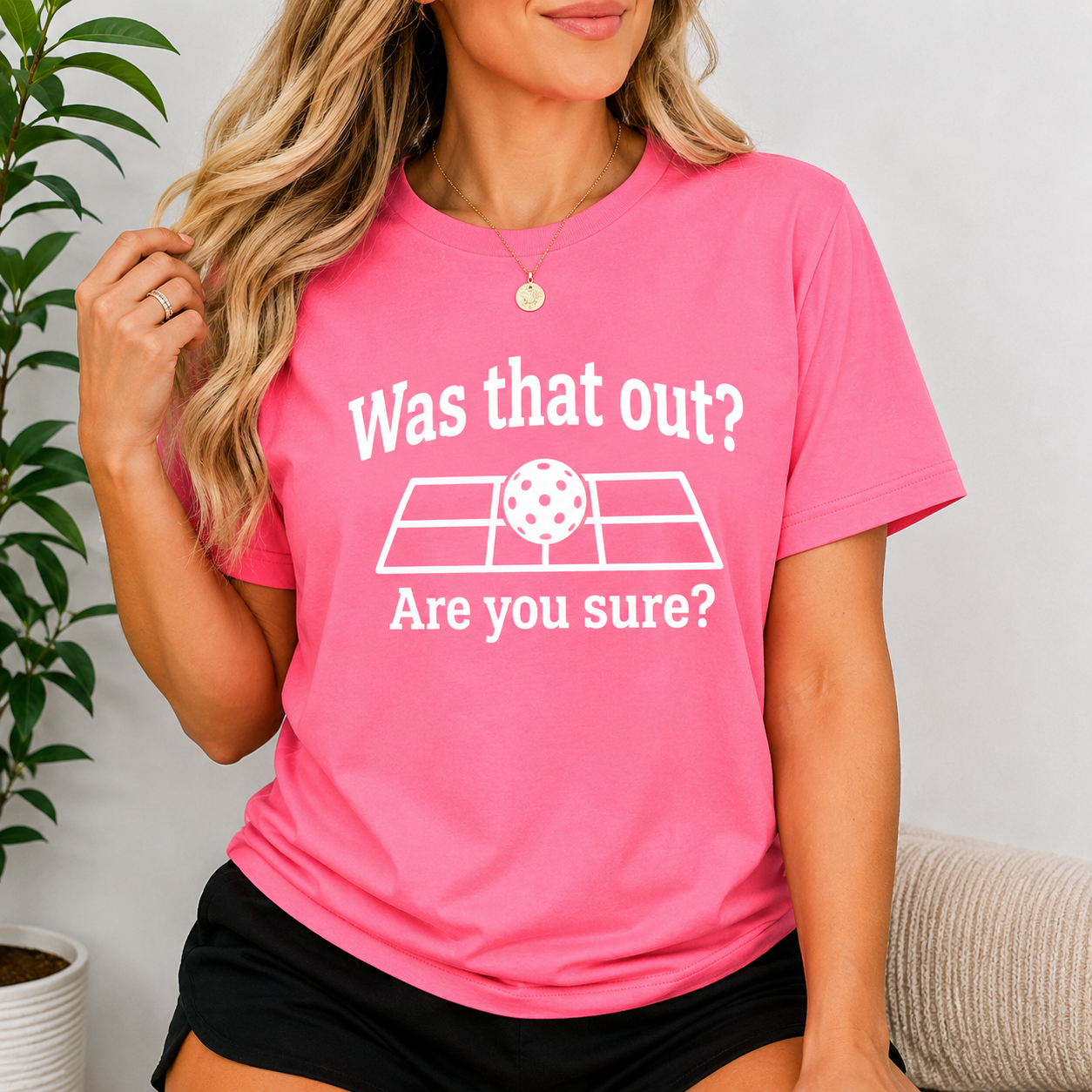 Was That Out? Pickleball T-Shirt