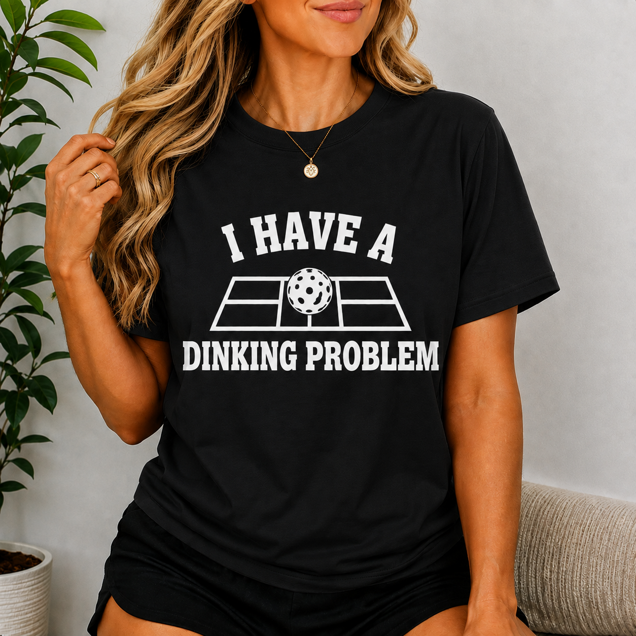 I Have a Dinking Problem Pickleball T-Shirt