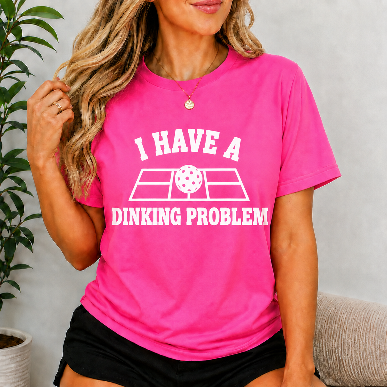 I Have a Dinking Problem Pickleball T-Shirt