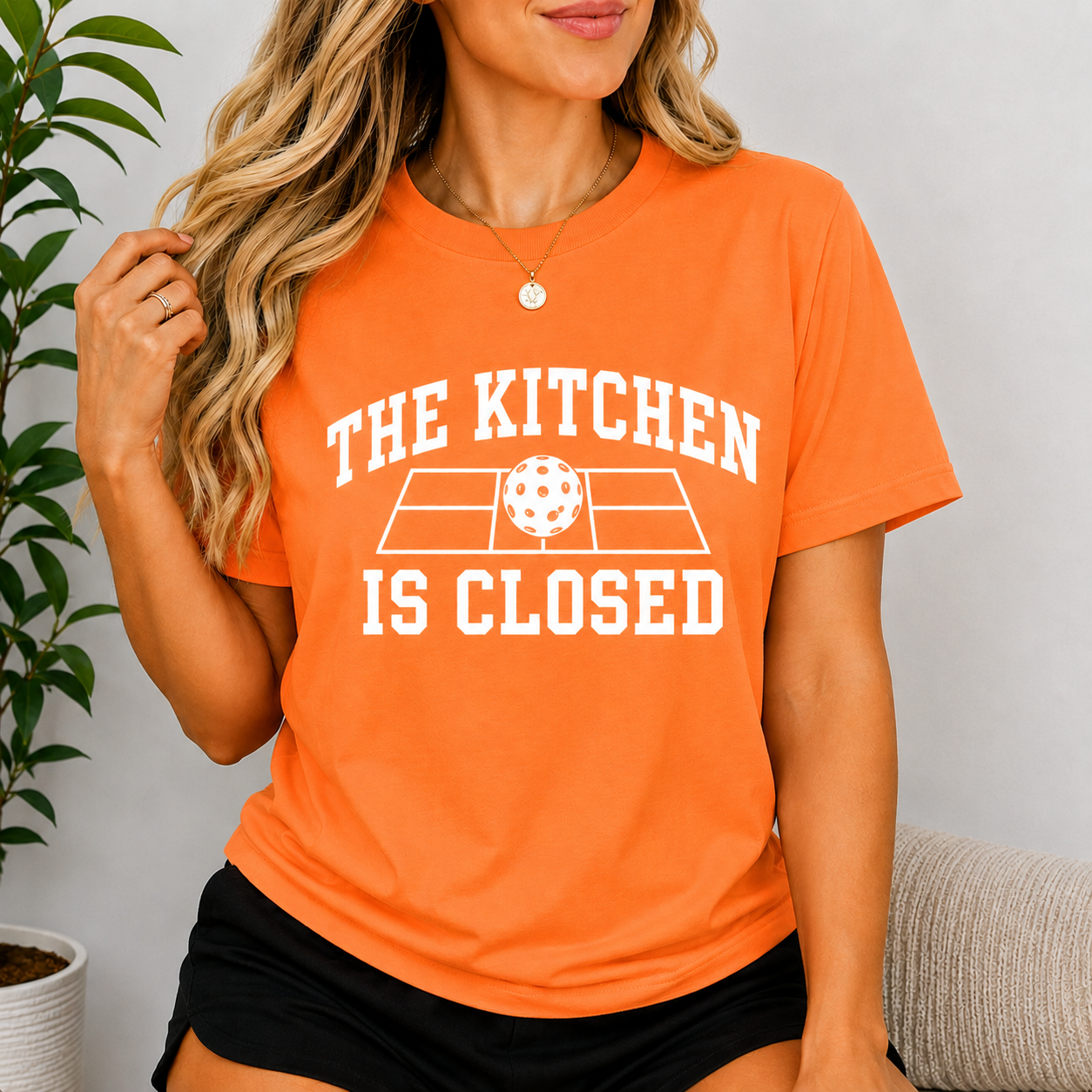The Kitchen Is Closed Pickleball T-Shirt