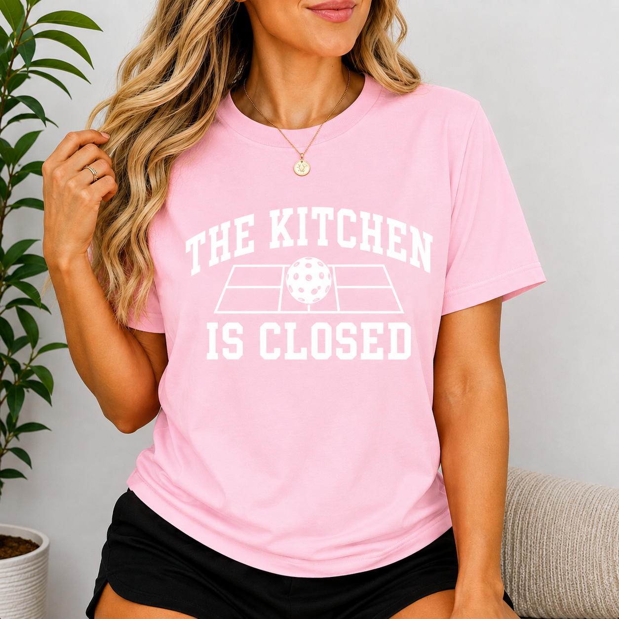 The Kitchen Is Closed Pickleball T-Shirt