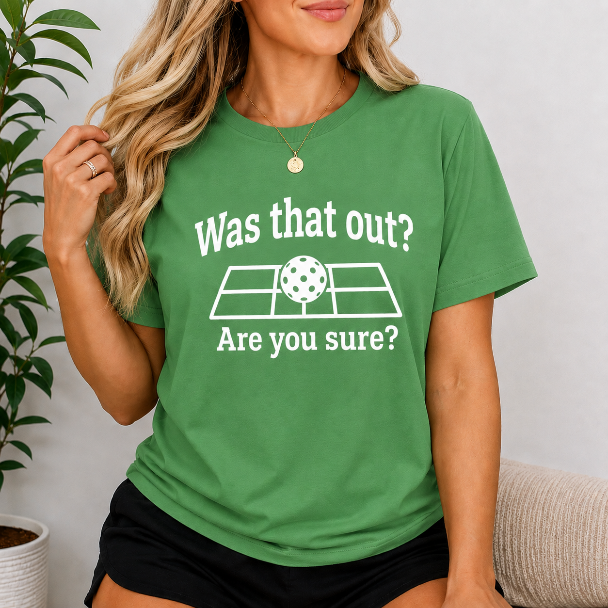 Was That Out? Pickleball T-Shirt
