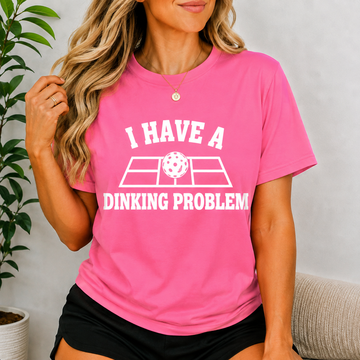 I Have a Dinking Problem Pickleball T-Shirt