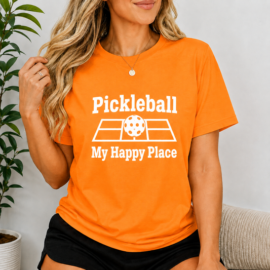 Pickleball Is My Happy Place T-Shirt