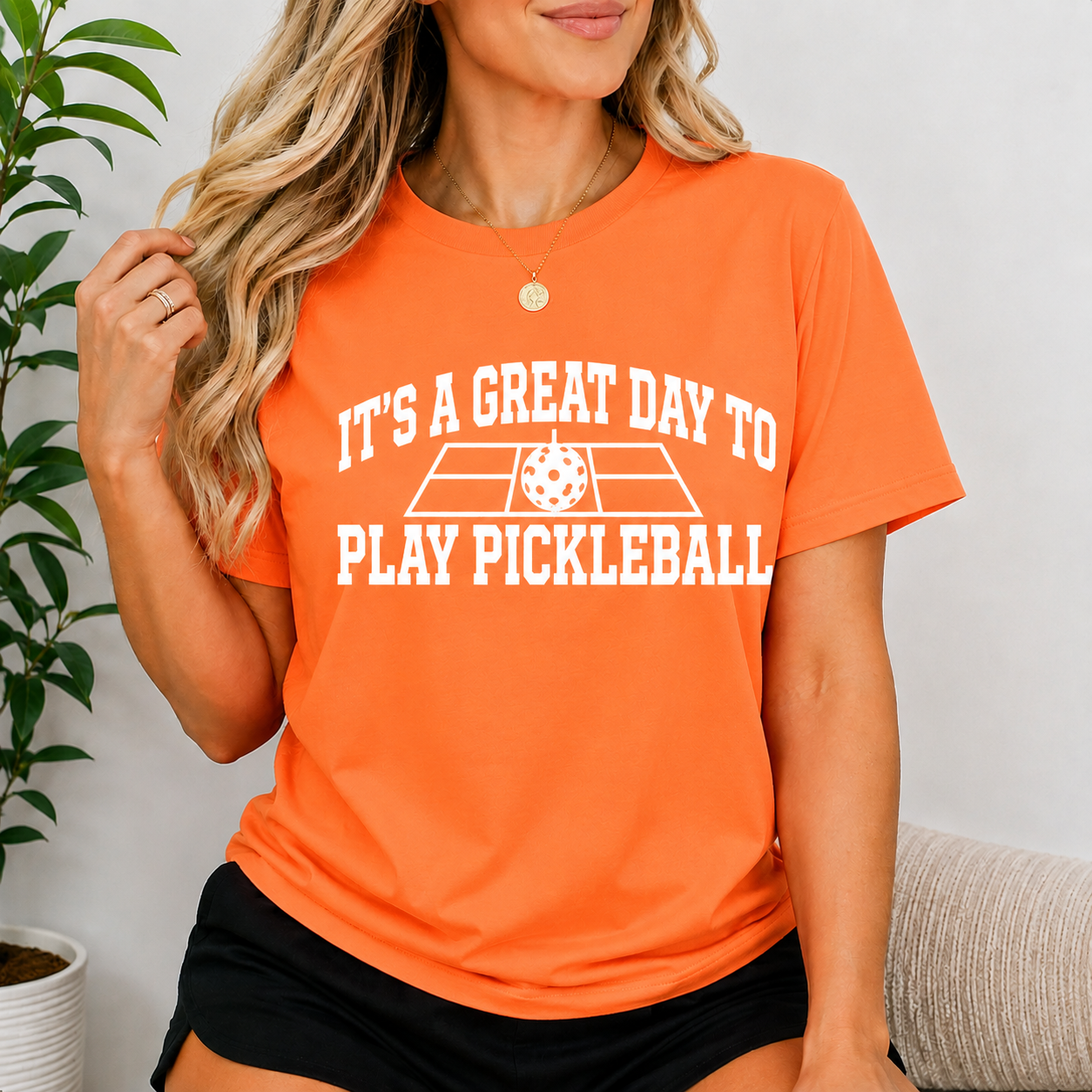 It’s a Great Day to Play Pickleball T-Shirt