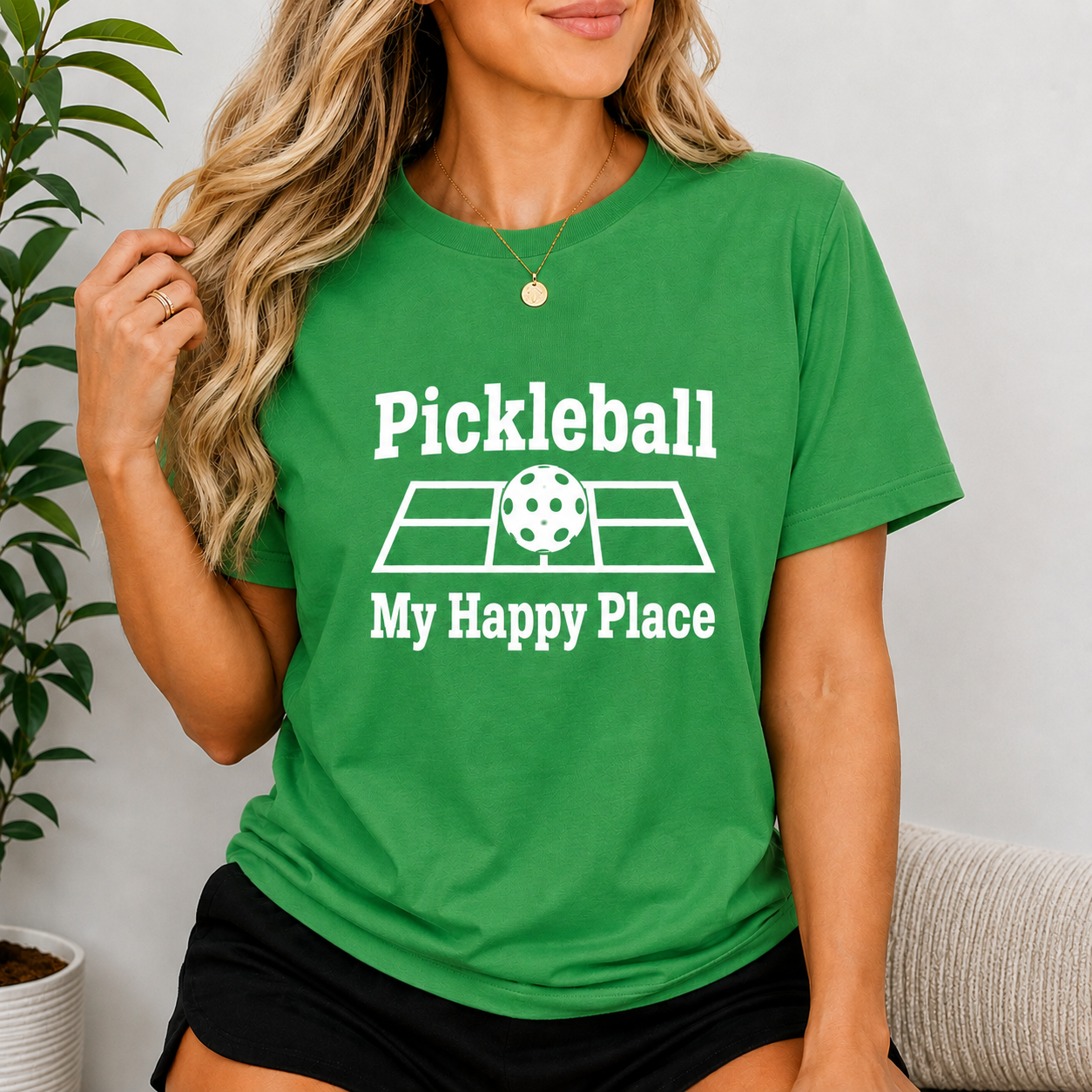 Pickleball Is My Happy Place T-Shirt
