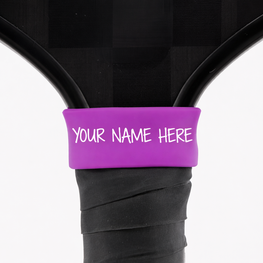 Custom Pickleball Paddle Band - Violet Purple