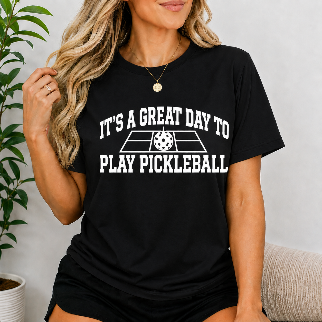 It’s a Great Day to Play Pickleball T-Shirt
