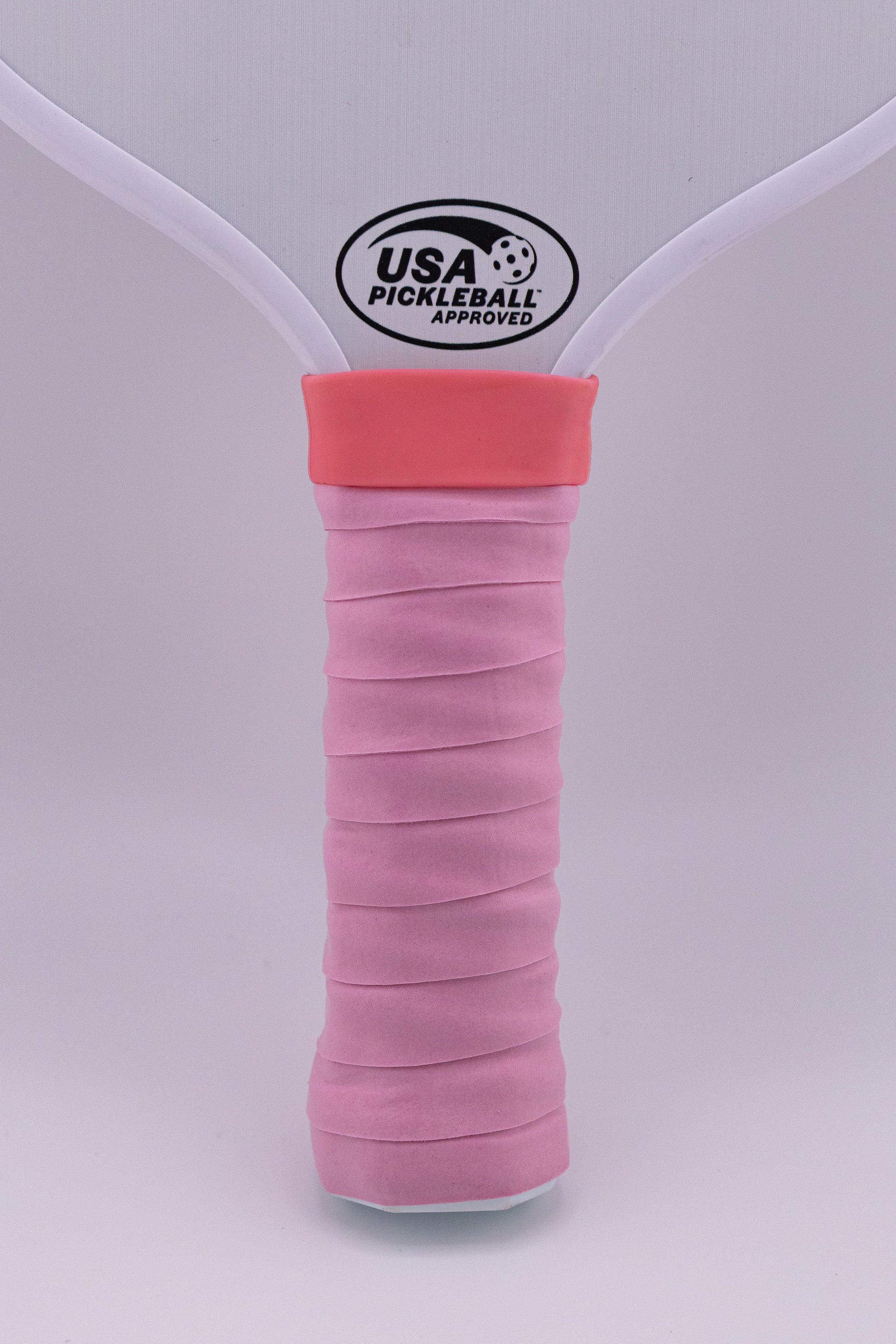 Paddle Overgrip - Grip tape shown on paddle as a color-customized personalized paddle band for pickleball players, ideal for paddle ID, team branding, and custom gear This image features custom pickleball paddle bands, a personalized paddle band, and a customized paddle band, ideal for player ID, team branding, club gear, and tournament accessories.