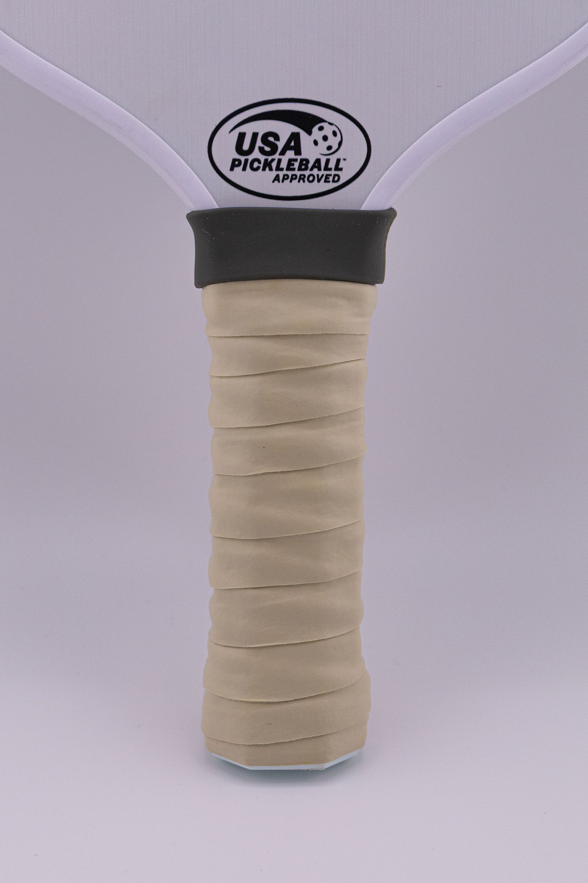Paddle Overgrip - Grip tape shown on paddle as a color-customized personalized paddle band for pickleball players, ideal for paddle ID, team branding, and custom gear This image features custom pickleball paddle bands, a personalized paddle band, and a customized paddle band, ideal for player ID, team branding, club gear, and tournament accessories.