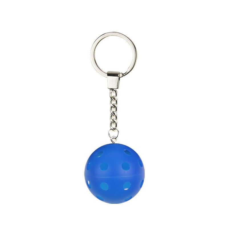Pickleball Keychain shown on paddle as a color-customized personalized paddle band for pickleball players, ideal for paddle ID, team branding, and custom gear This image features custom pickleball paddle bands, a personalized paddle band, and a customized paddle band, ideal for player ID, team branding, club gear, and tournament accessories.