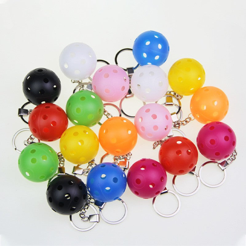 Pickleball Keychain shown off paddle as a color-custom pickleball paddle band, perfect for personalized gear, clubs, tournaments, and accessory organization This image features custom pickleball paddle bands, a personalized paddle band, and a customized paddle band, ideal for player ID, team branding, club gear, and tournament accessories.