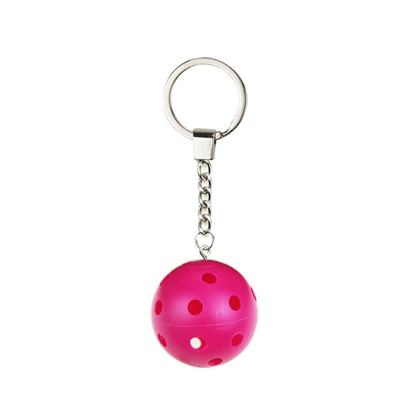 Pickleball Keychain shown on paddle as a color-customized personalized paddle band for pickleball players, ideal for paddle ID, team branding, and custom gear This image features custom pickleball paddle bands, a personalized paddle band, and a customized paddle band, ideal for player ID, team branding, club gear, and tournament accessories.